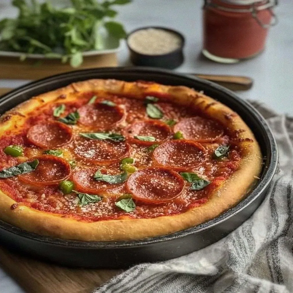 Irresistible Deep Dish Pizza for Taste of Chicago Recipe