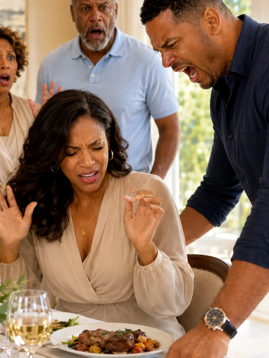 I Called the Police on My Husband During Dinner and Uncovered the Dark Truth About His Family’s Control
