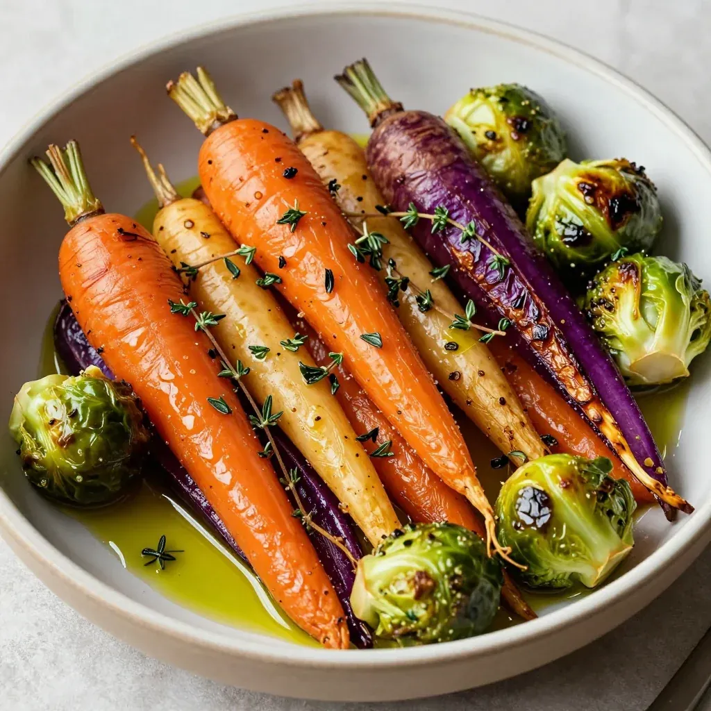 batch cook herbroasted winter vegetables for easy meal prep and family suppers