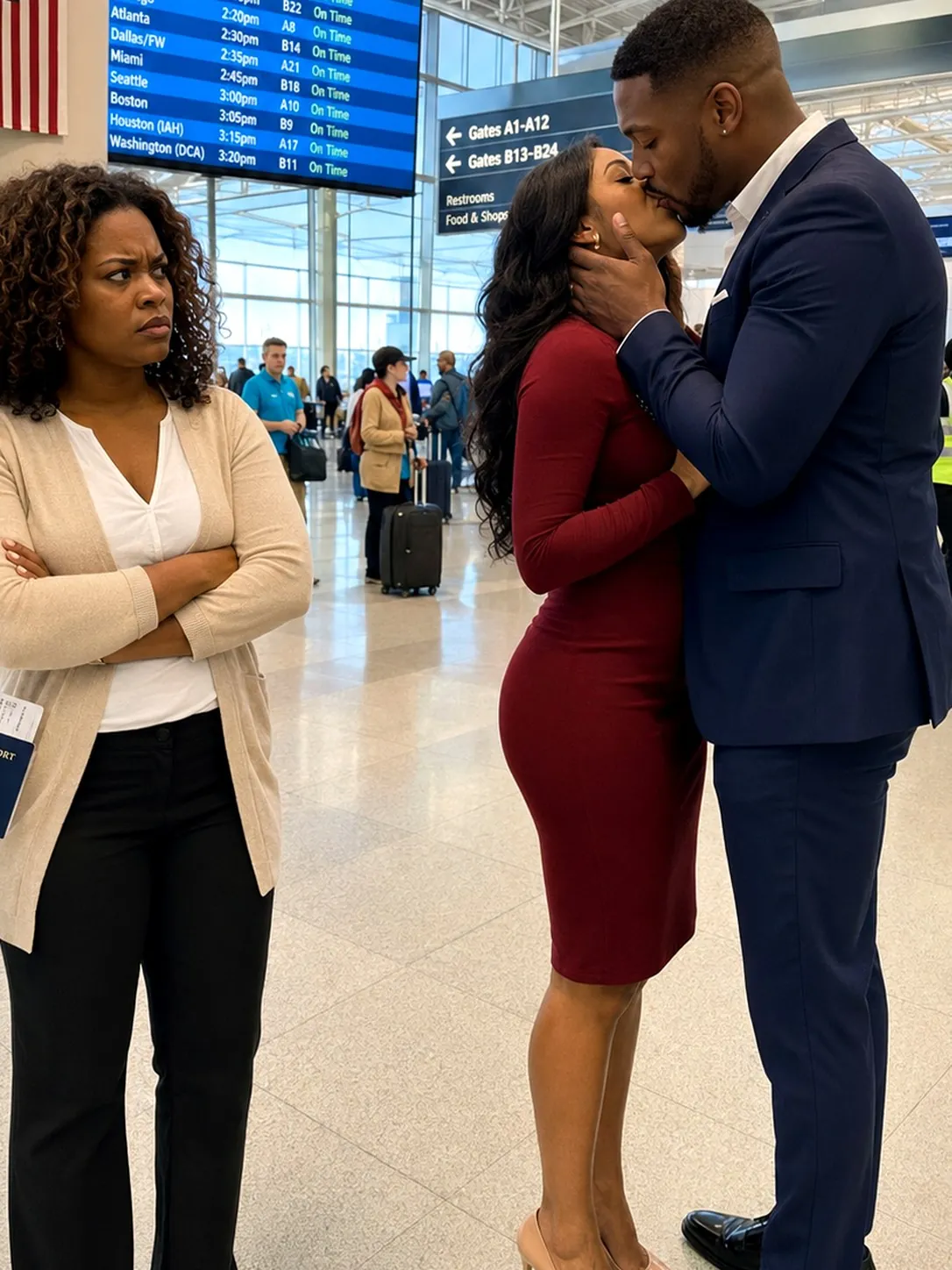 I Discovered My Husband's Betrayal at the Airport and Turned My Pain into Justice