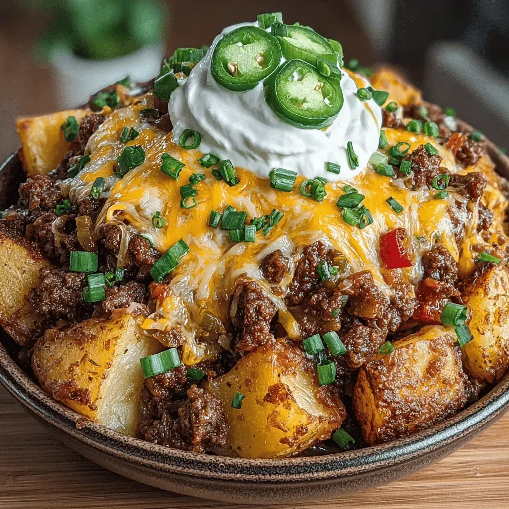 Cheesy Chili Potato Delight Recipe
