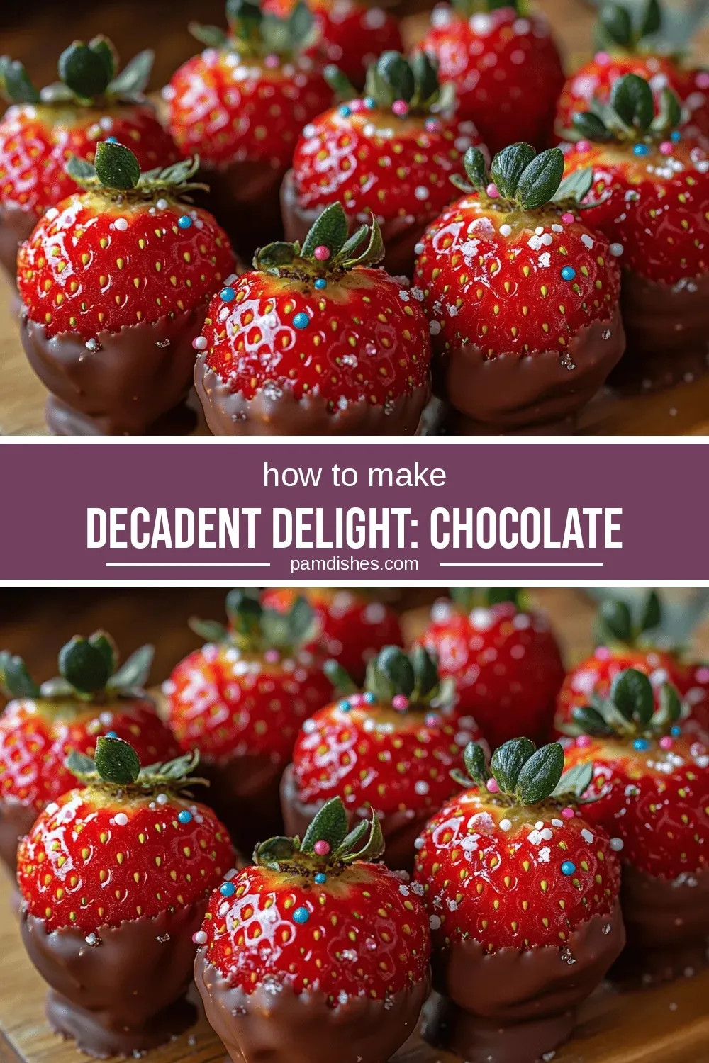 Decadent Delight: Chocolate Dipped Strawberries