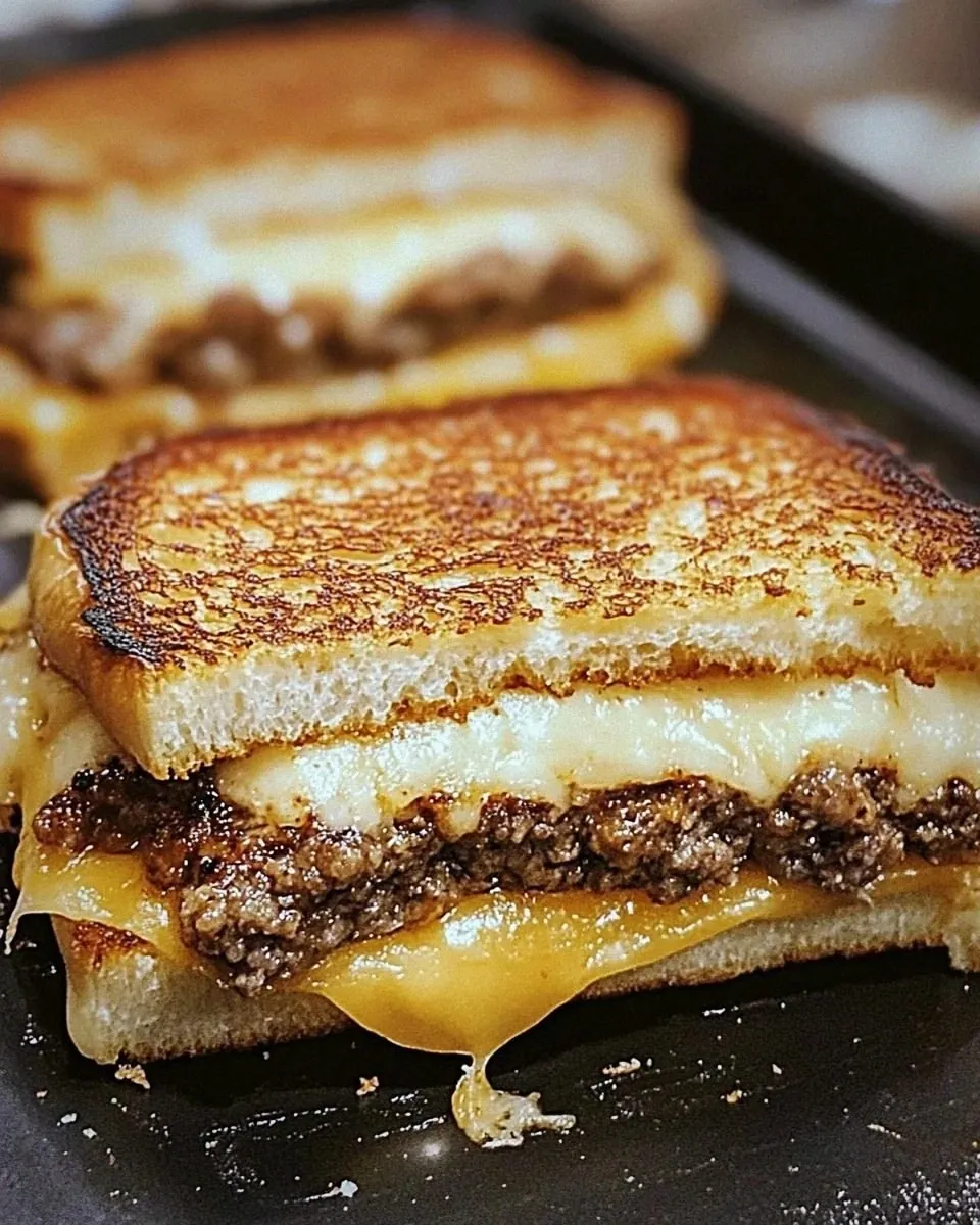 The Ultimate Diner-Style Patty Melt with Secret Sauce