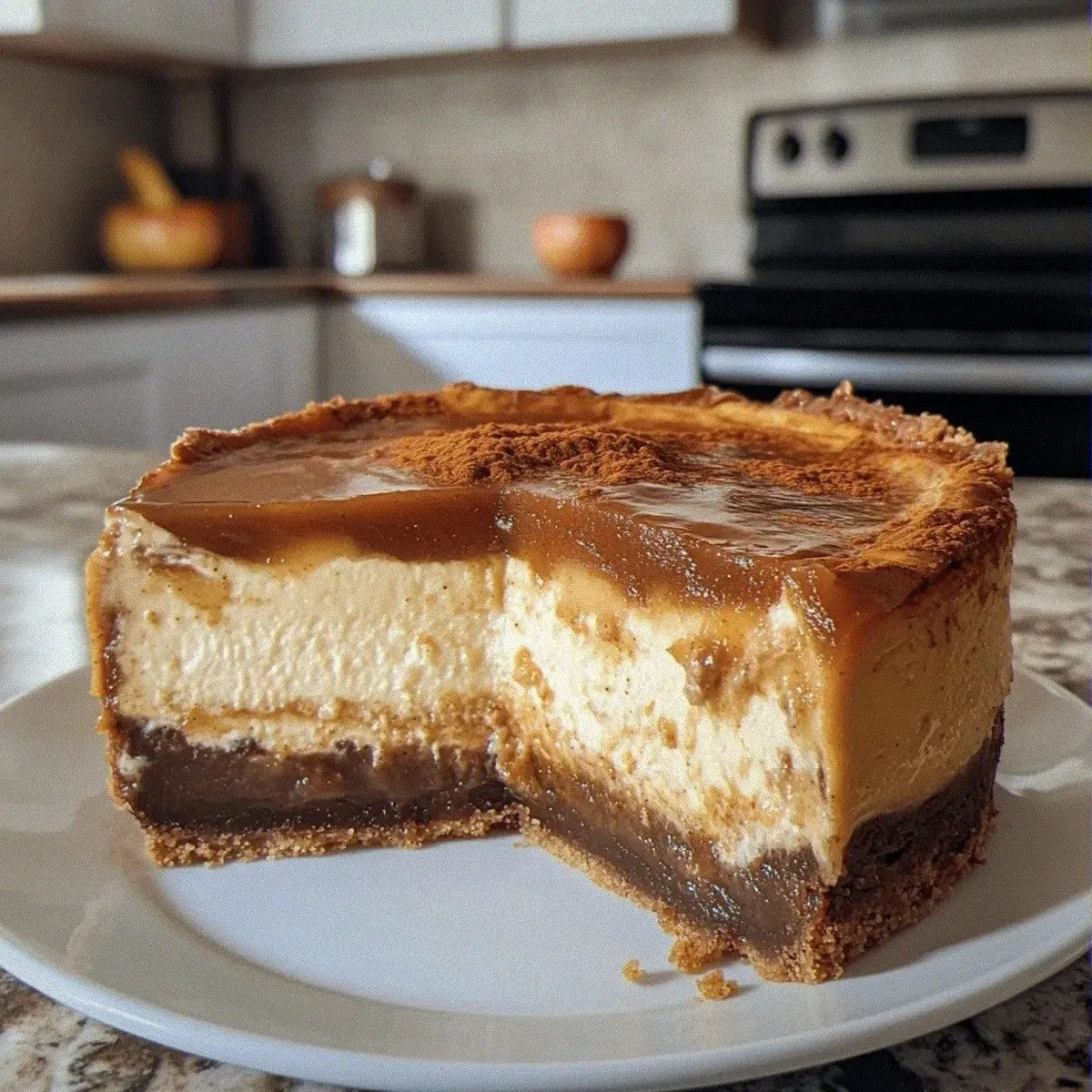 Creamy Apple Butter Cheesecake for Cozy Fall Gatherings