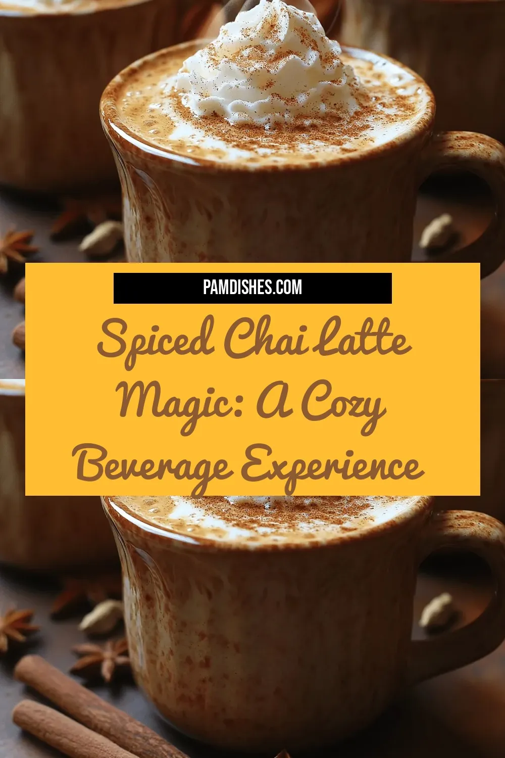 Spiced Chai Latte Magic: A Cozy Beverage Experience