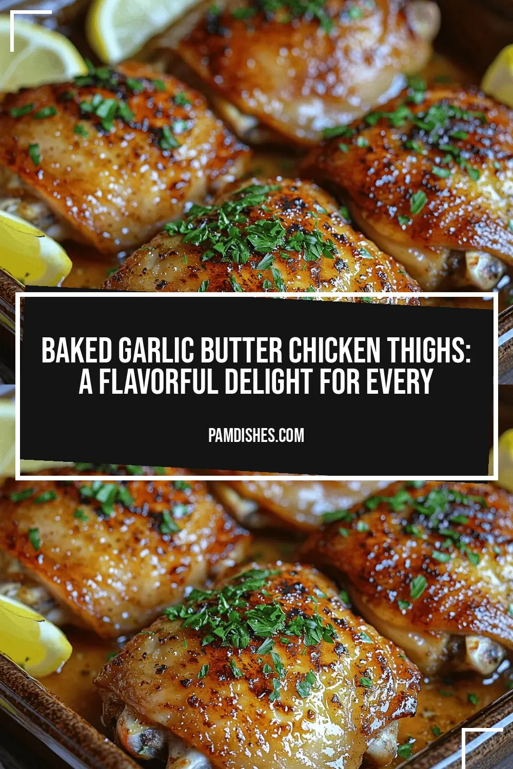 Baked Garlic Butter Chicken Thighs: A Flavorful Delight for Every Occasion
