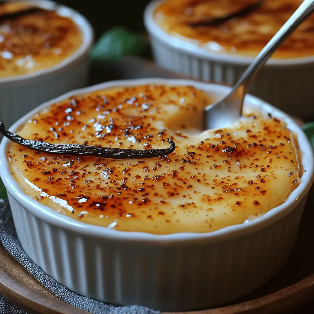 Creamy Vanilla Bean Crème Brûlée: A Luxurious French Delight