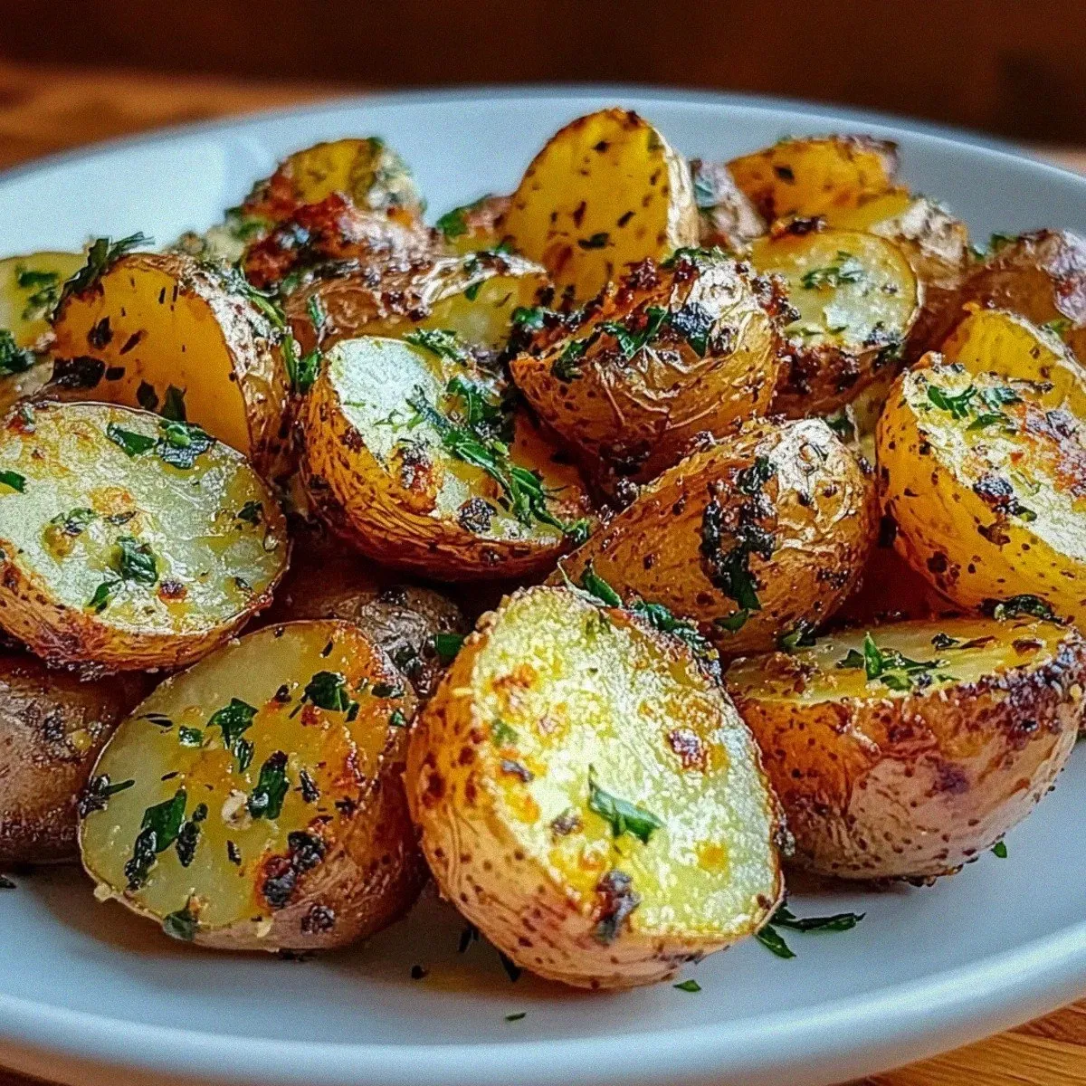 Garlic Herb Roasted Potatoes: Crispy Comfort in Every Bite