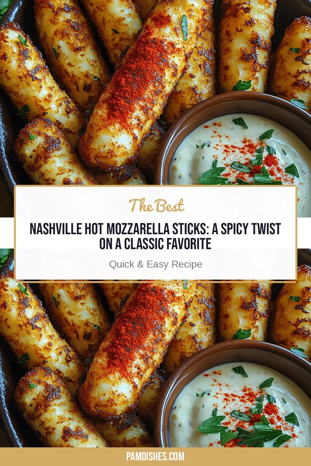 Nashville Hot Mozzarella Sticks: A Spicy Twist on a Classic Favorite