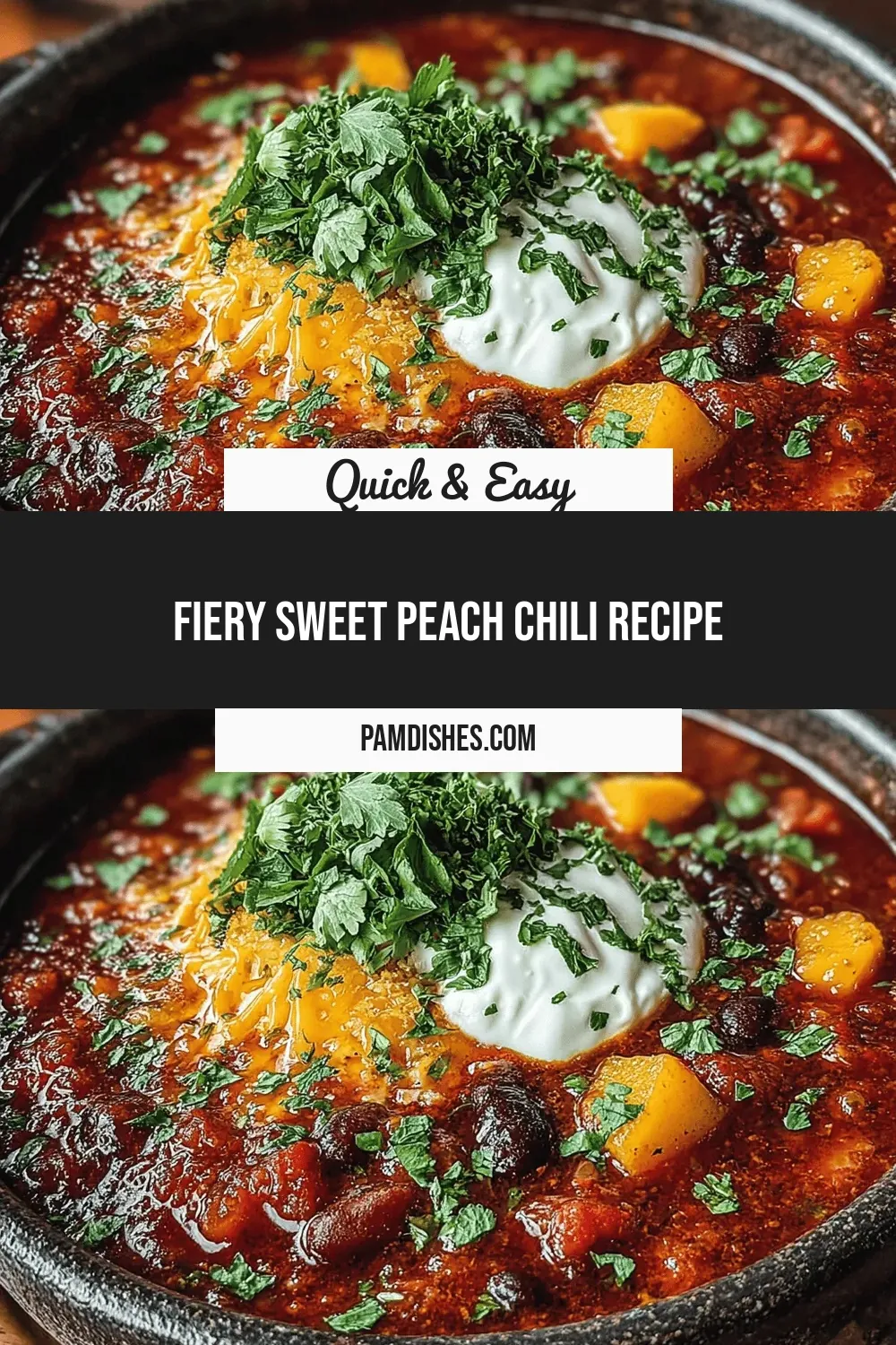 Fiery Sweet Peach Chili Recipe