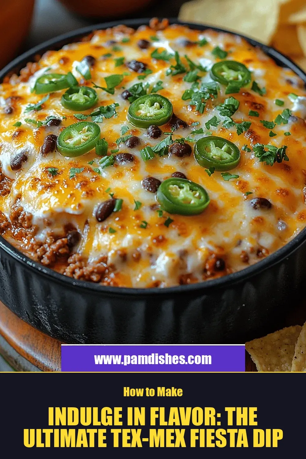 Indulge in Flavor: The Ultimate Tex-Mex Fiesta Dip Recipe