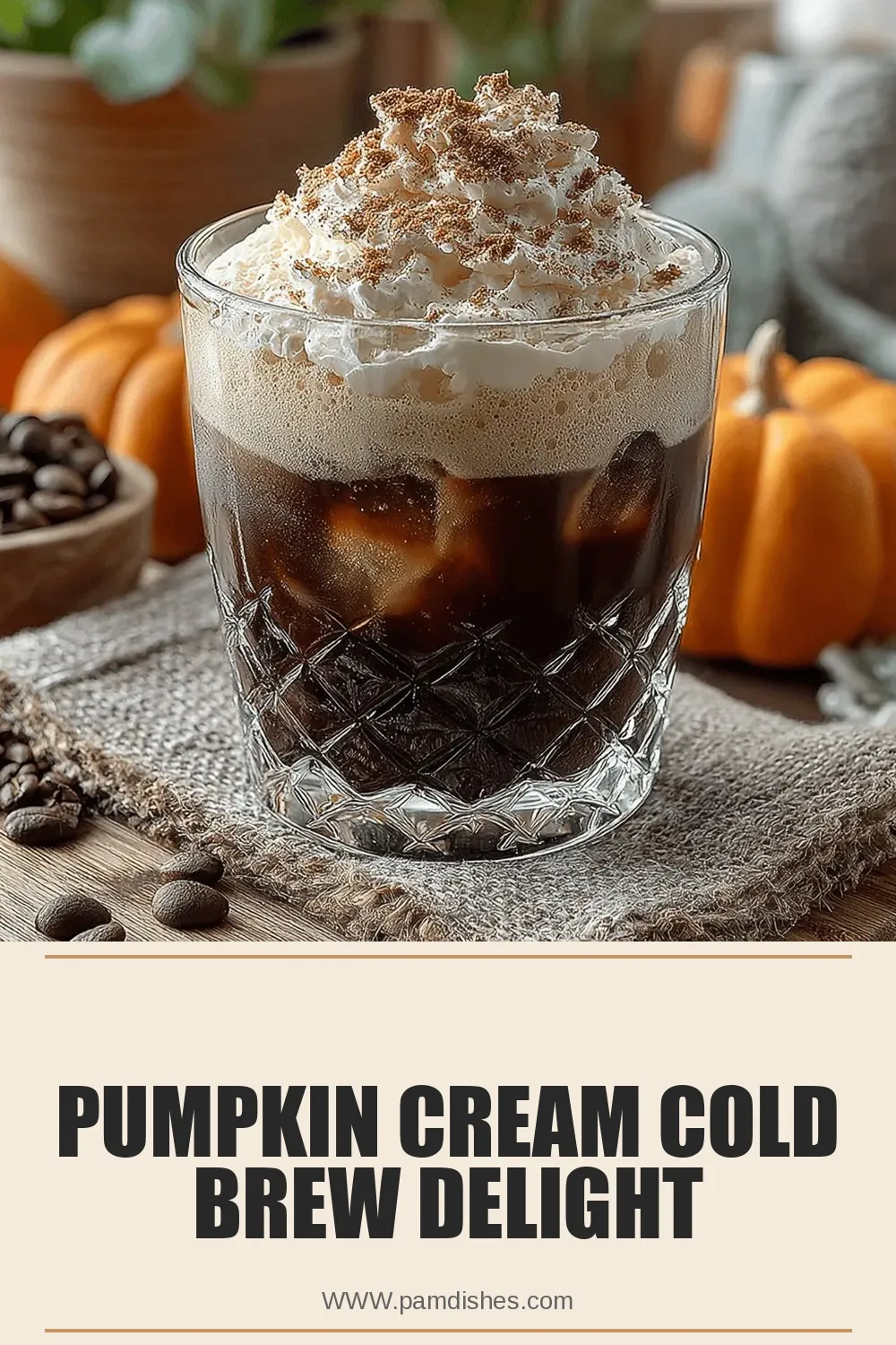 Pumpkin Cream Cold Brew Delight