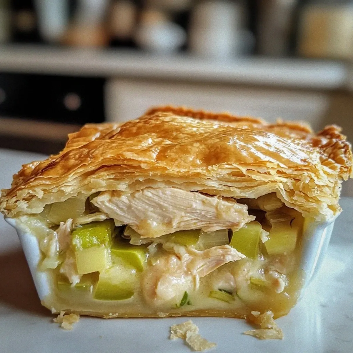 Irresistible Chicken and Leek Pie for Cozy Family Nights