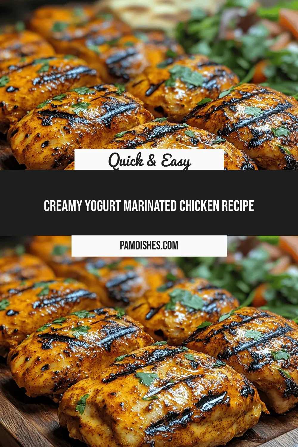 Creamy Yogurt Marinated Chicken Recipe