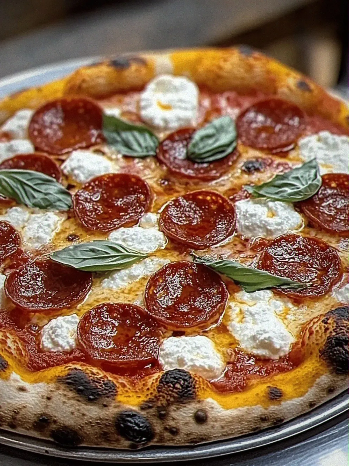 Irresistible Hot Honey Pepperoni Ricotta Pizza You’ll Love