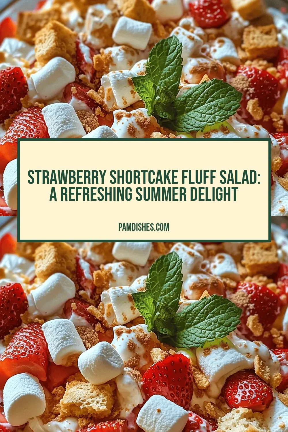 Strawberry Shortcake Fluff Salad: A Refreshing Summer Delight