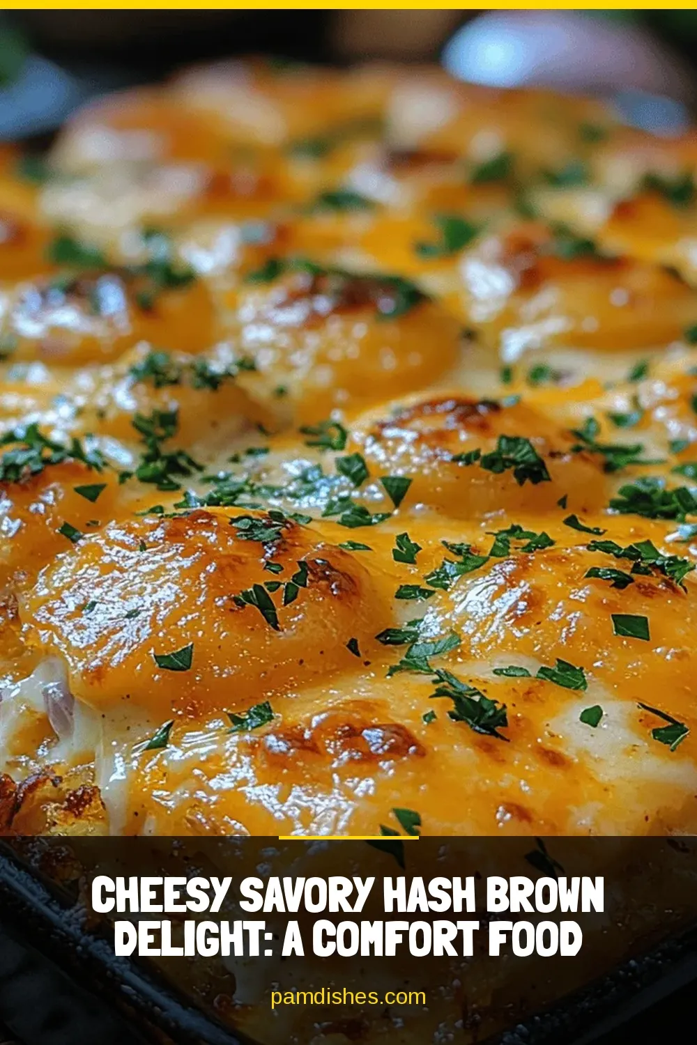 Cheesy Savory Hash Brown Delight: A Comfort Food Classic