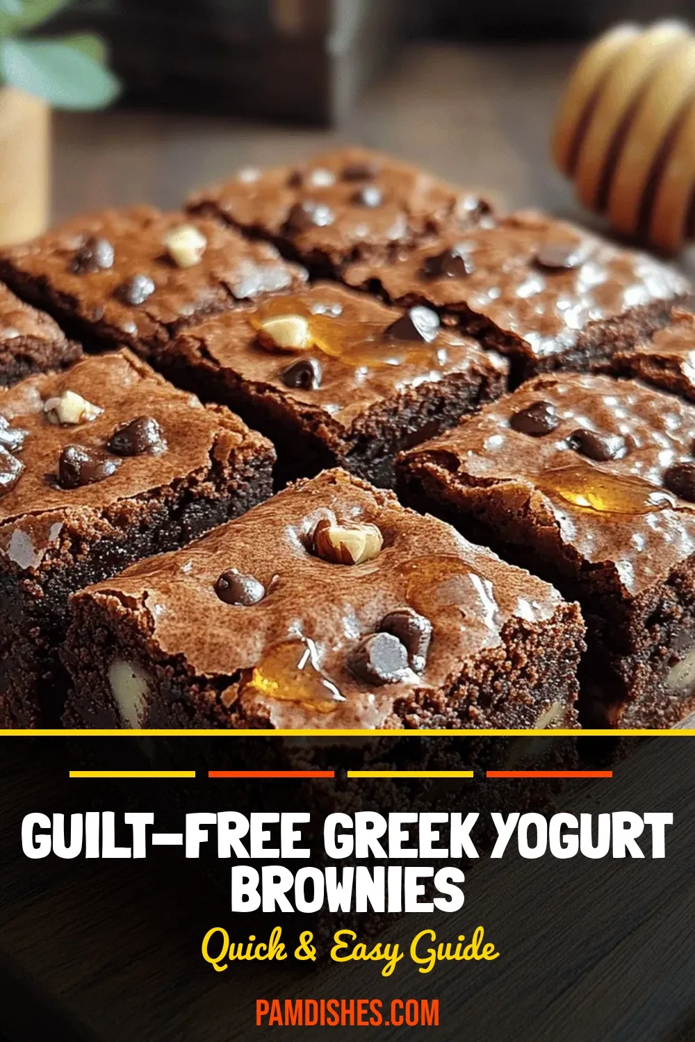 Guilt-Free Greek Yogurt Brownies