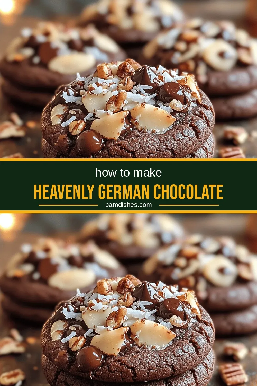 Heavenly German Chocolate Cookies: A Delightful Treat