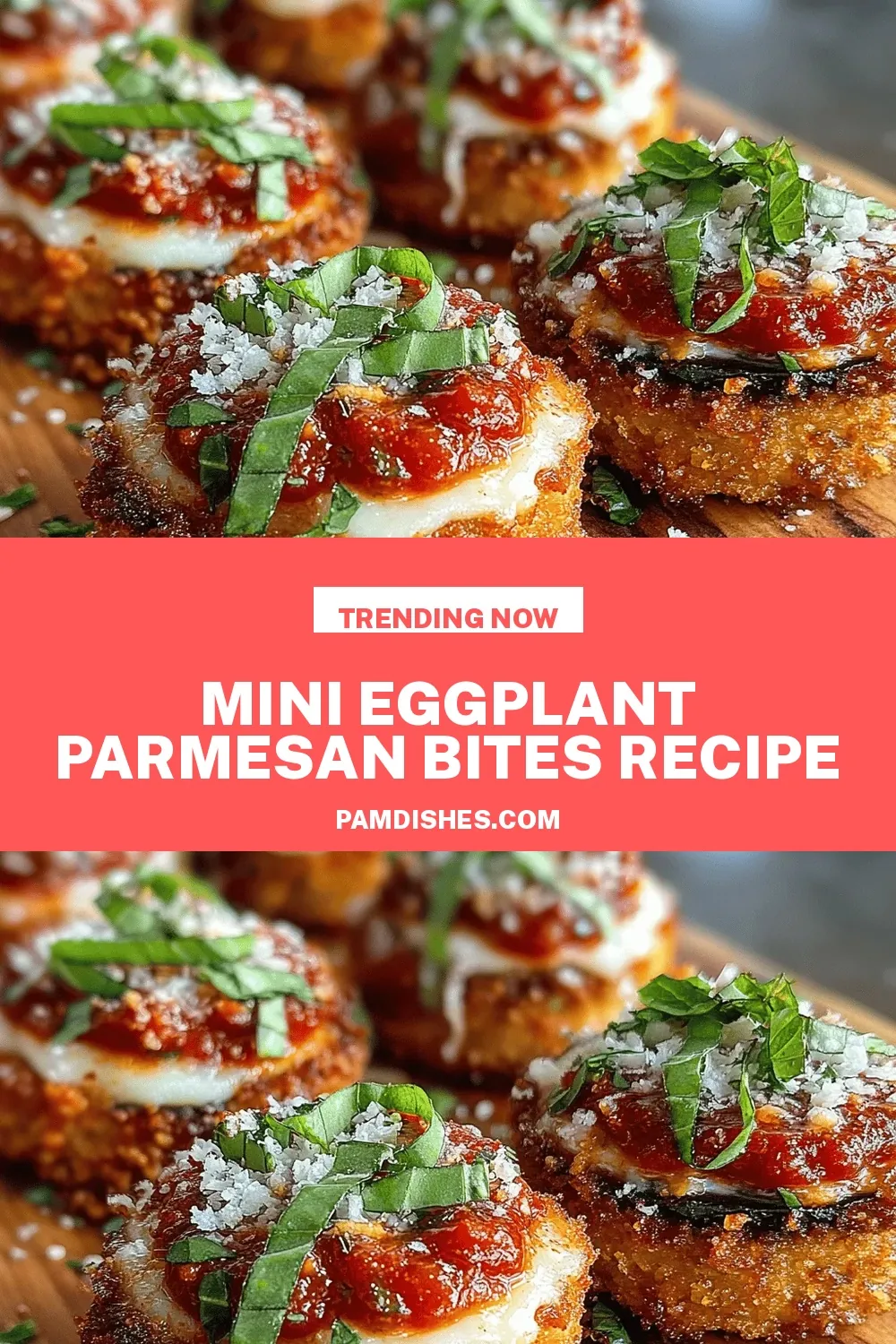 Mini Eggplant Parmesan Bites Recipe