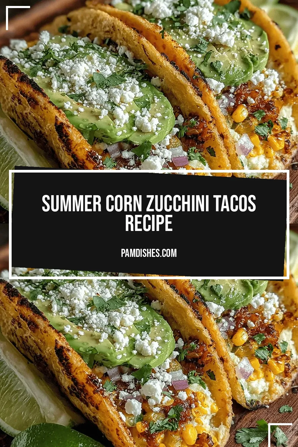 Summer Corn Zucchini Tacos Recipe