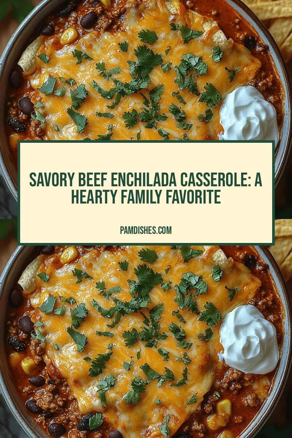 Savory Beef Enchilada Casserole: A Hearty Family Favorite