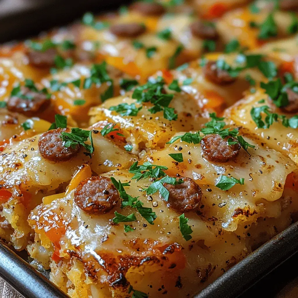 Maple Delight Sausage Breakfast Casserole