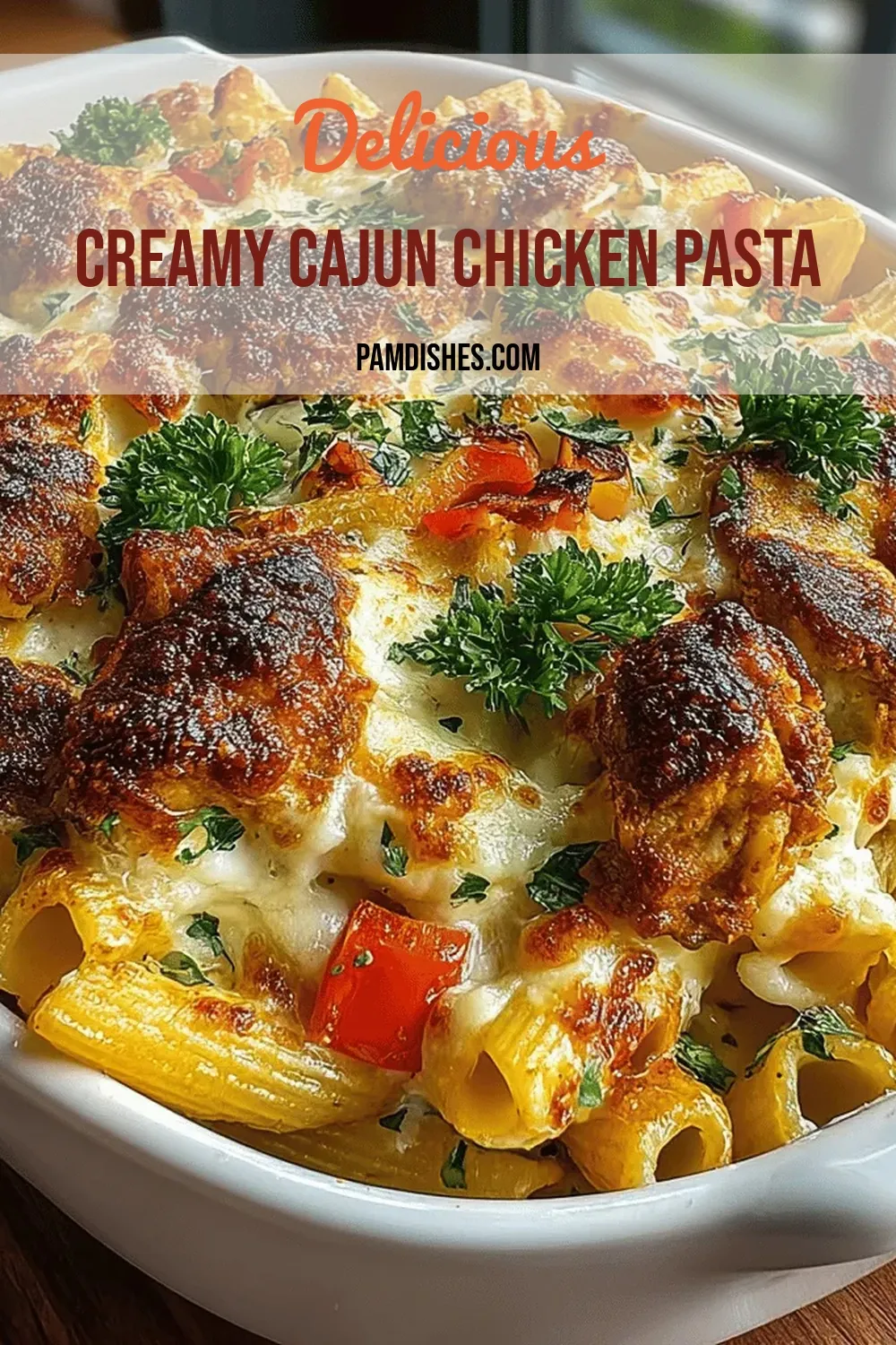 Creamy Cajun Chicken Pasta Bake: Cooking Steps and Serving Suggestions