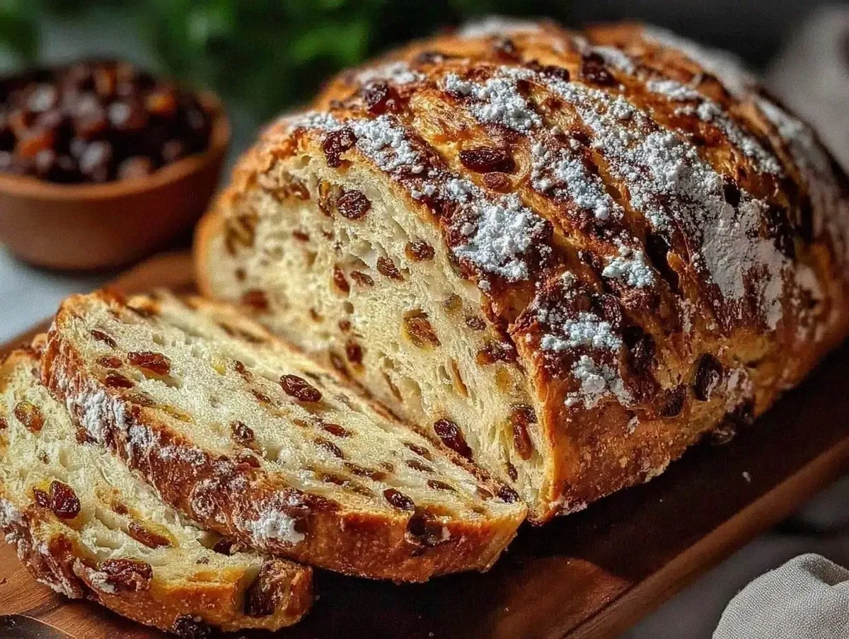 Easy No Knead Cinnamon Raisin Bread Recipe Perfect for Homemade Breakfast