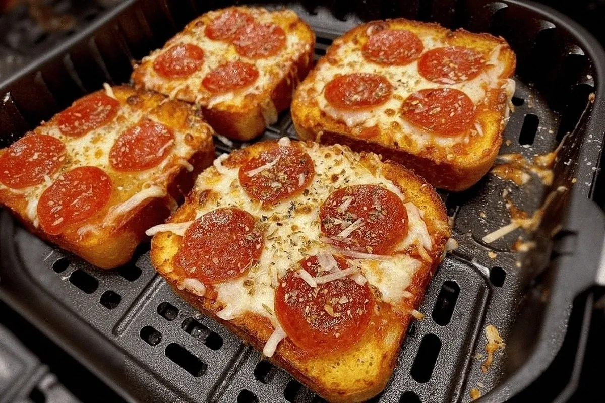 Texas Toast Air Fryer Pizza: Irresistible Crunch in 7 Minutes