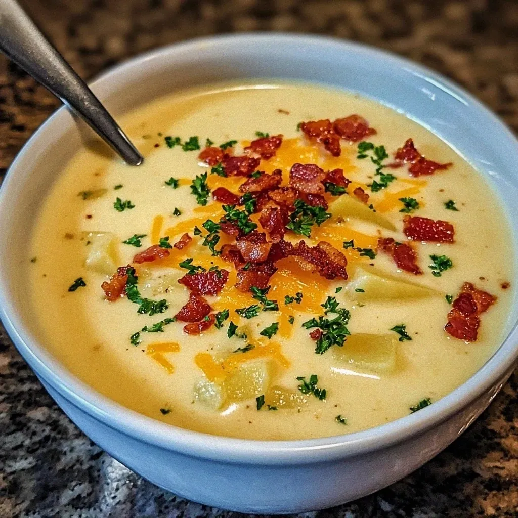 Indulge in Creamy Loaded Baked Potato Soup for Ultimate Comfort