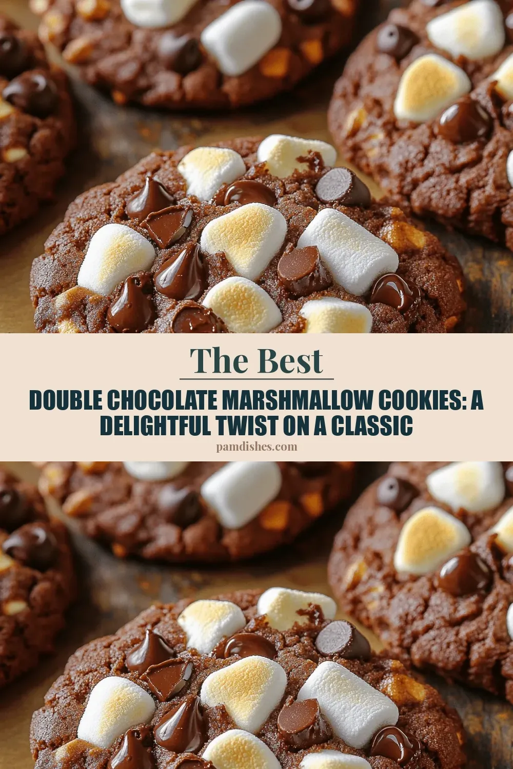 Double Chocolate Marshmallow Cookies: A Delightful Twist on a Classic
