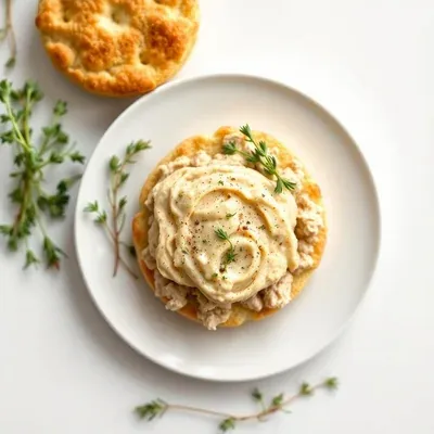 Turkey Parmesan Biscuit Spread