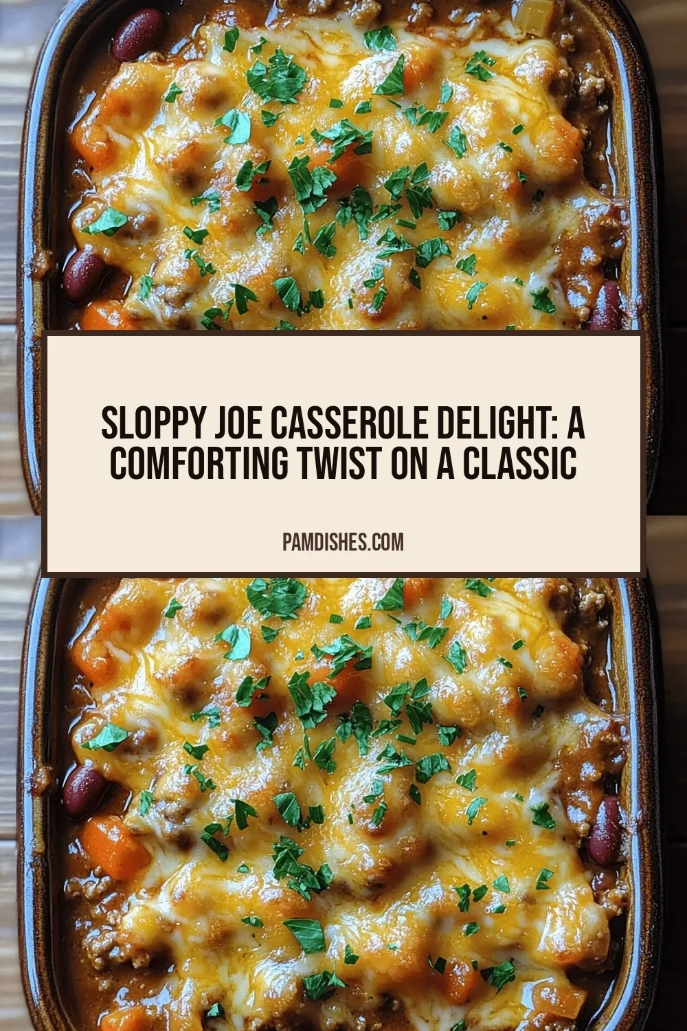 Sloppy Joe Casserole Delight: A Comforting Twist on a Classic Favorite