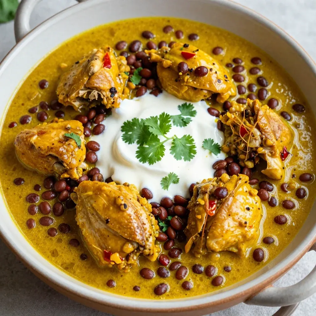 Slow Cooker Chicken and Lentil Curry for a Healthy Dinner