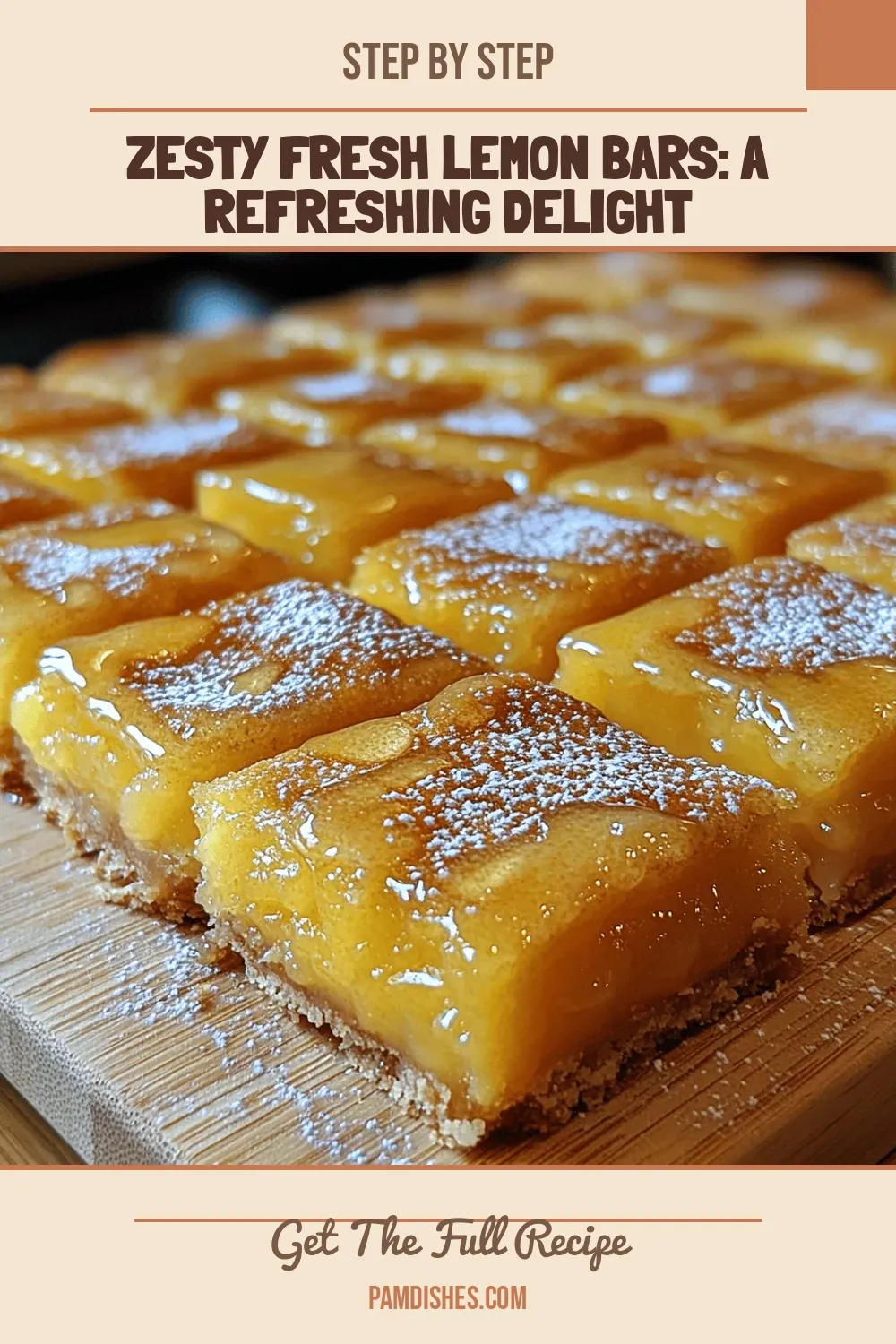 Zesty Fresh Lemon Bars: A Refreshing Delight