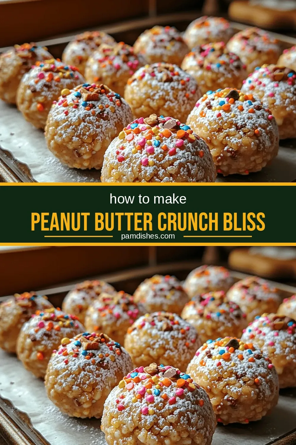 Peanut Butter Crunch Bliss Balls Recipe