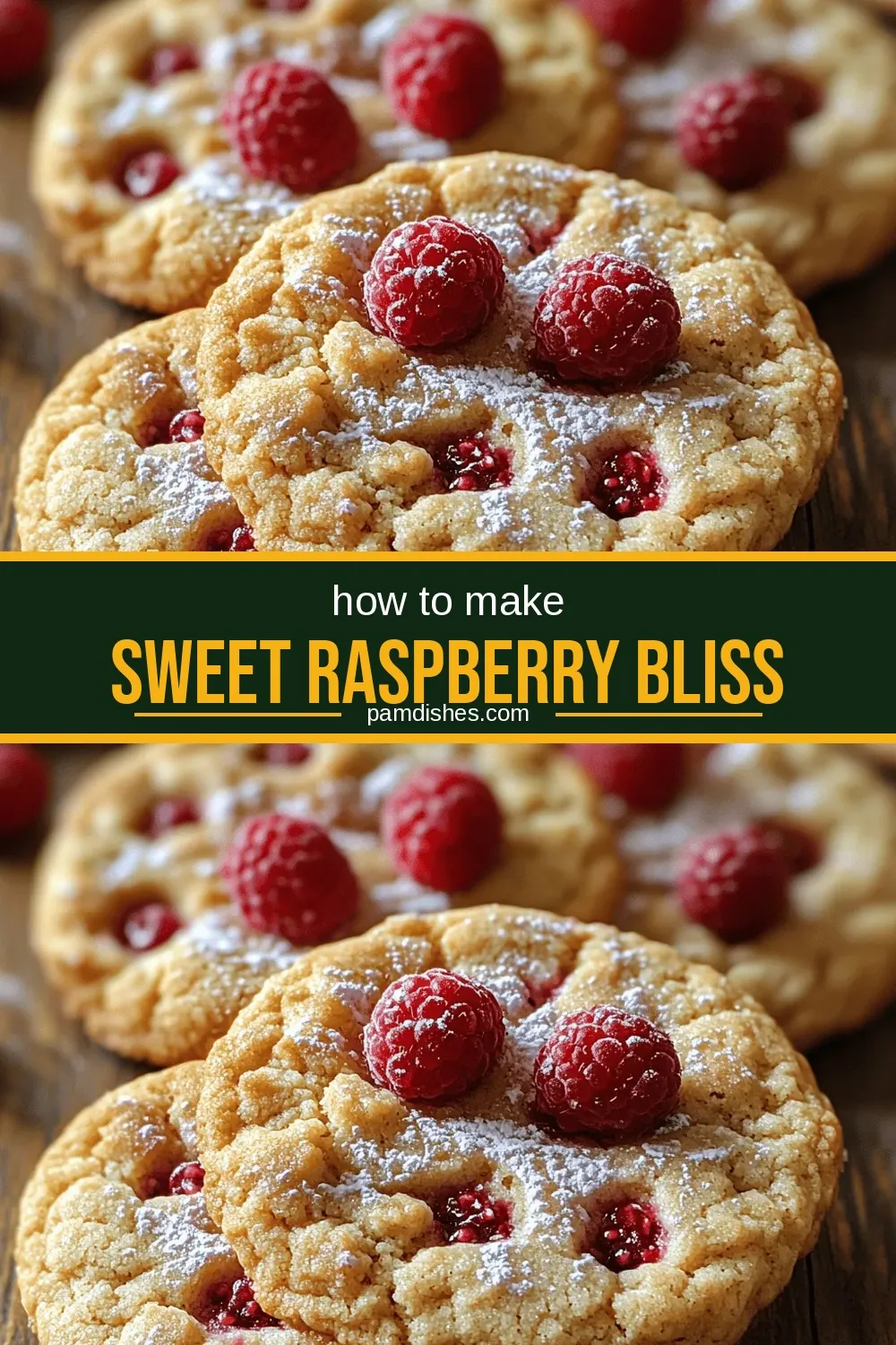 Sweet Raspberry Bliss Cookies