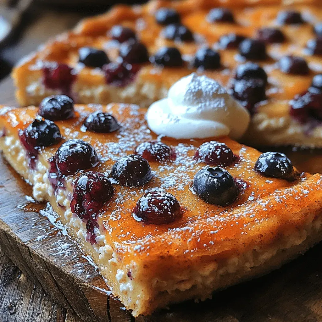 Blueberry Cottage Cheese Breakfast Bake: A Nutritious Start to Your Day