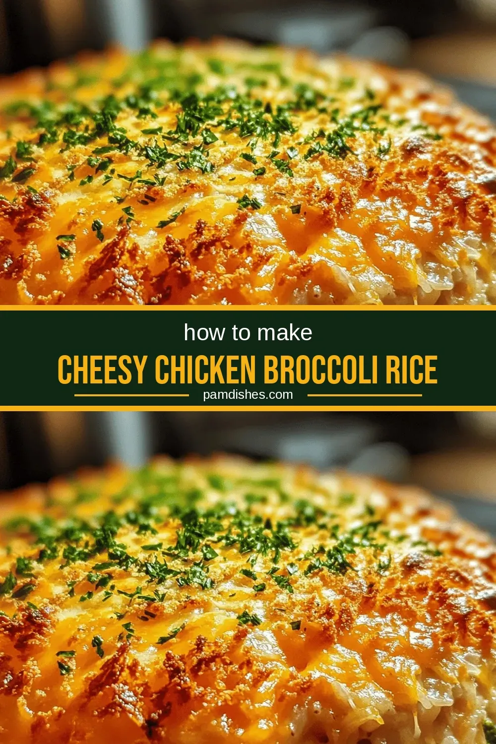 Cheesy Chicken Broccoli Rice Casserole Recipe