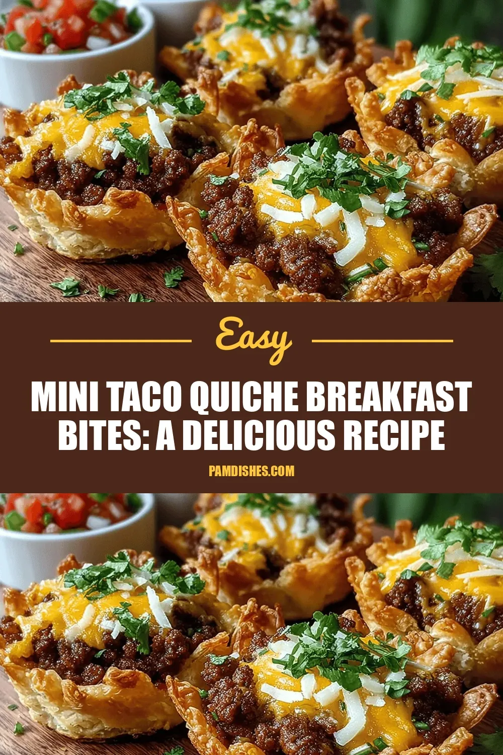 Mini Taco Quiche Breakfast Bites: A Delicious Recipe