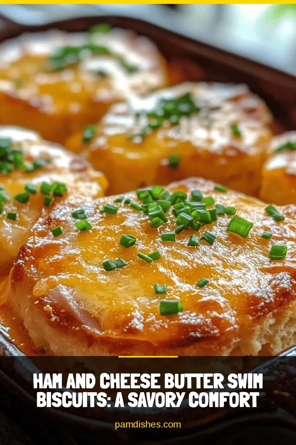 Ham and Cheese Butter Swim Biscuits: A Savory Comfort Food Delight
