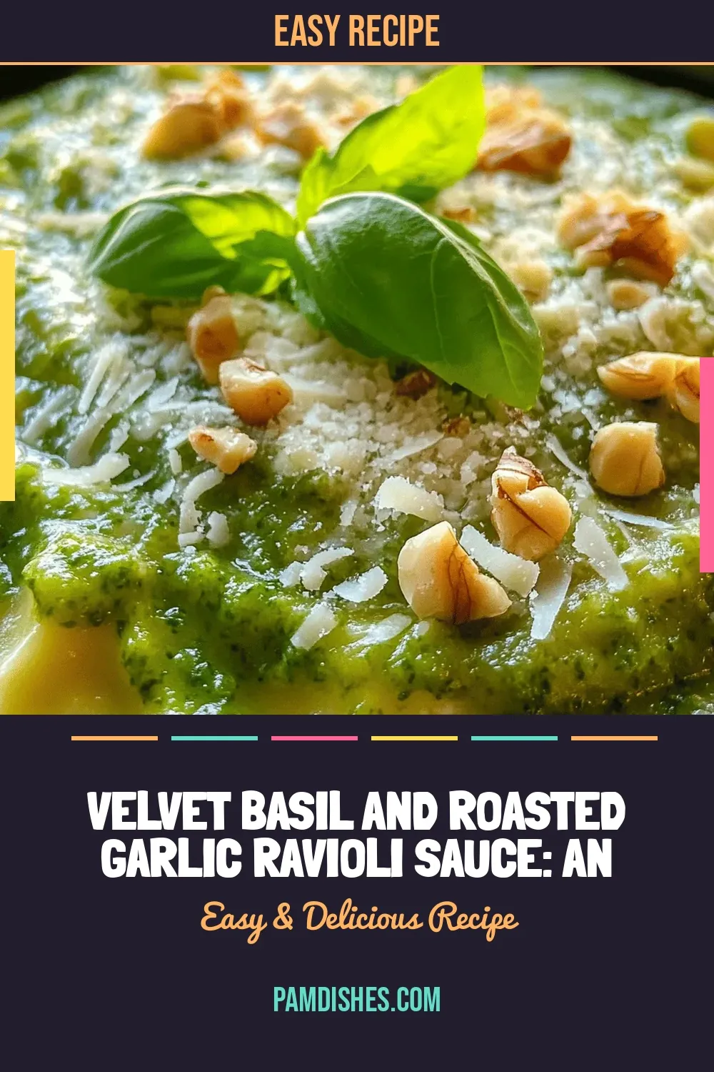 Velvet Basil and Roasted Garlic Ravioli Sauce: An Exquisite Culinary Delight