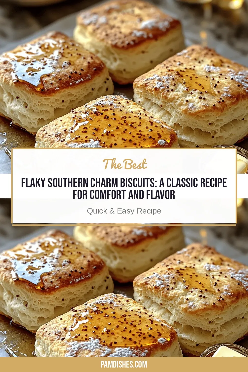 Flaky Southern Charm Biscuits: A Classic Recipe for Comfort and Flavor