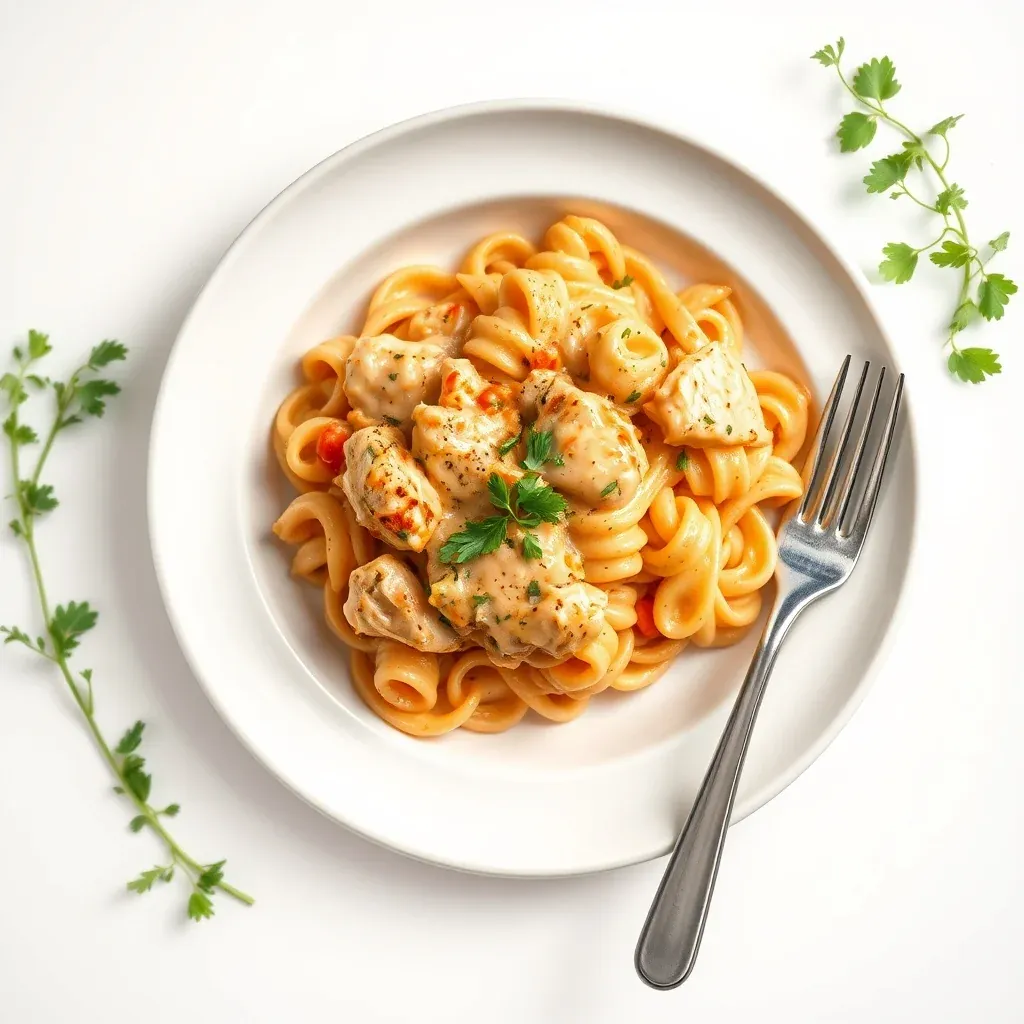 Cajun Delight: Creamy Chicken Pasta Bake
