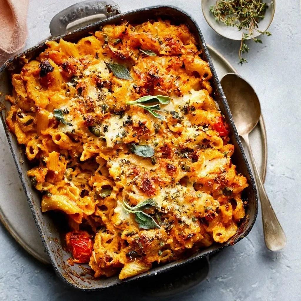 PUMPKIN PASTA BAKE HEAVEN