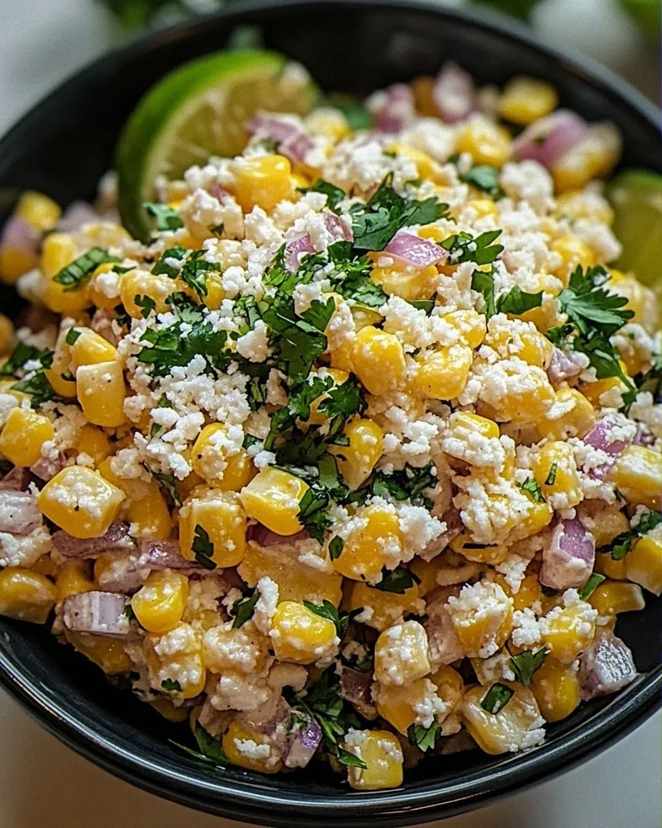 Mexican Street Corn Salad: A Vibrant Twist on a Classic Dish