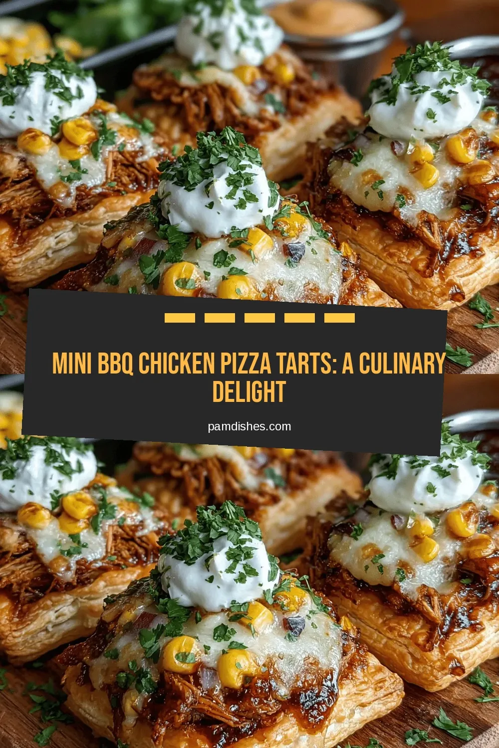 Mini BBQ Chicken Pizza Tarts: A Culinary Delight