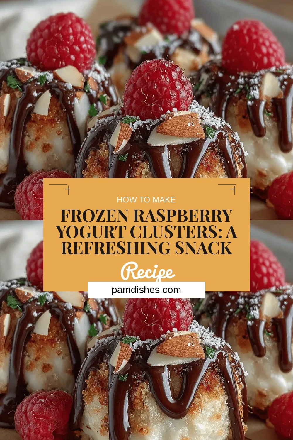 Frozen Raspberry Yogurt Clusters: A Refreshing Snack Recipe