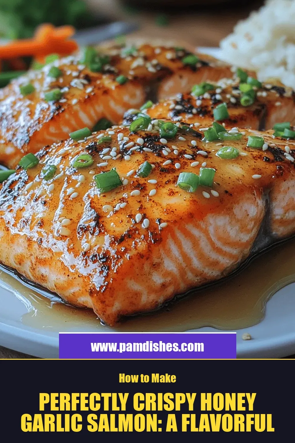 Perfectly Crispy Honey Garlic Salmon: A Flavorful Delight